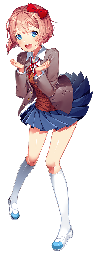 Sayori menu artwork